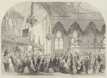 Fancy Fair in het Paviljoen, Brighton, ten behoeve van de Brighton Dispensary